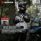 SCOYCO Motorcycle Raincoat Suit Men Rainstorm Prevention Split — product photo 2 of 6
