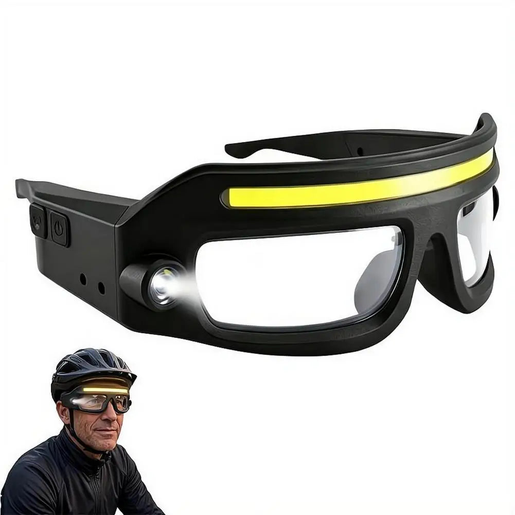LED Safety Glasses with Rechargeable Light High Visibility — product photo 4 of 6