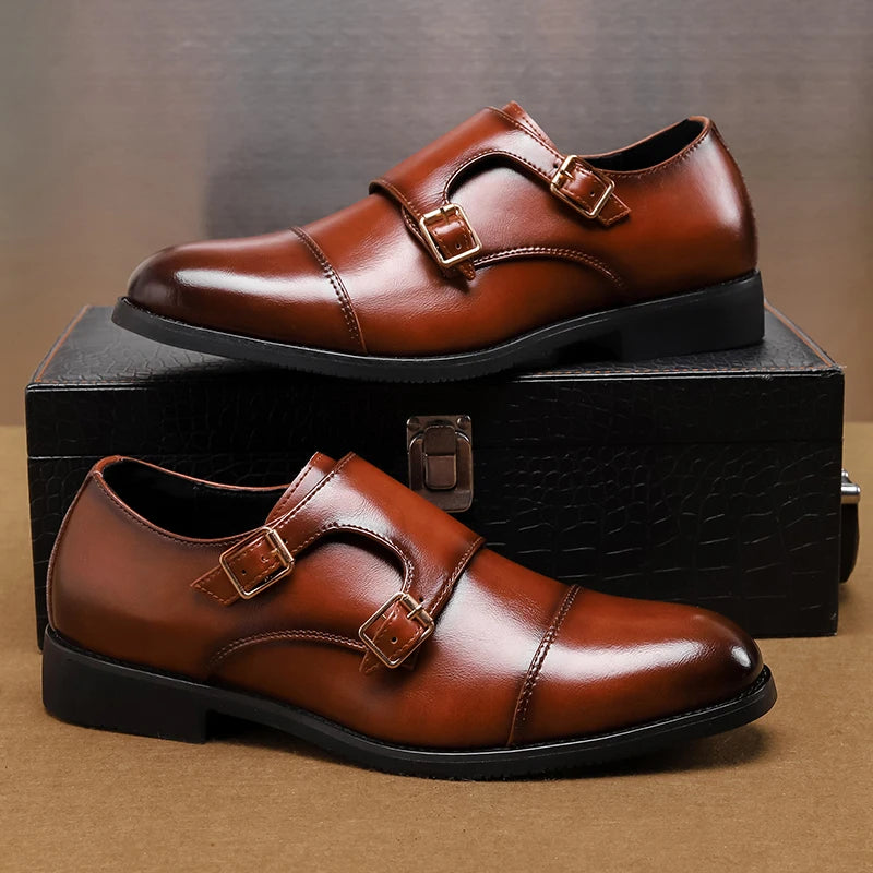 Luxury Brand Casual Leather Men Casual Shoes Fashion — product photo 6 of 6