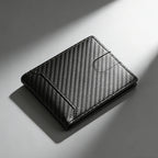 Simple Slim Men's Wallet High Quality Carbon Fiber