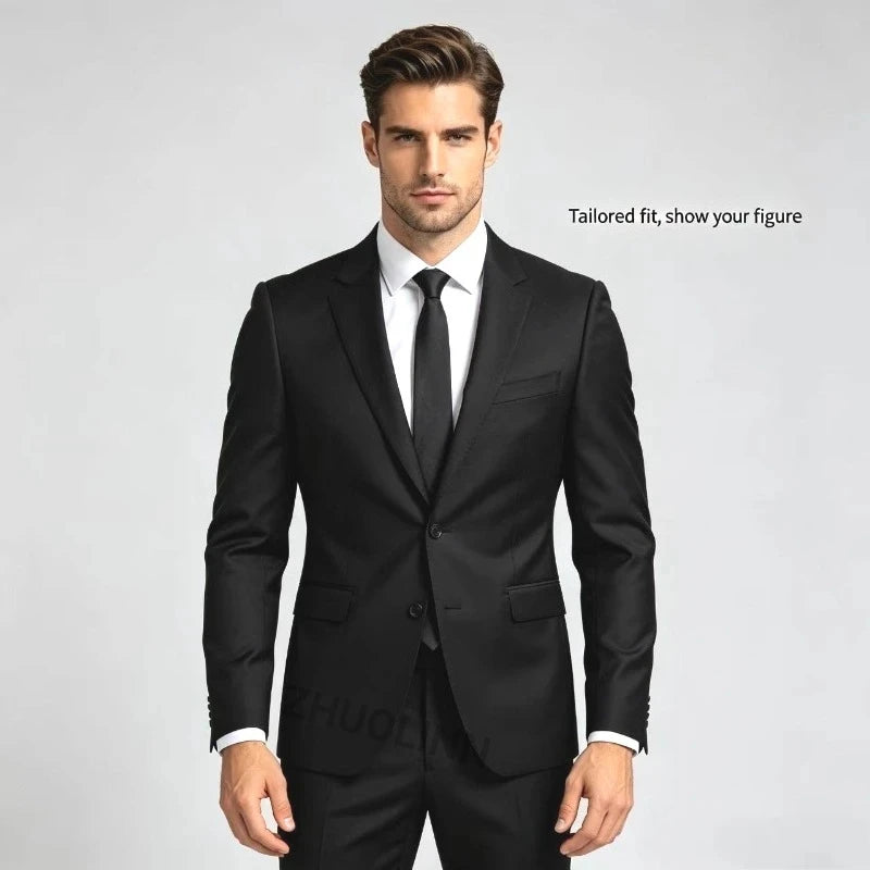 Elegant Suit For Men Wedding 3 Pieces 2 — product photo 3 of 4