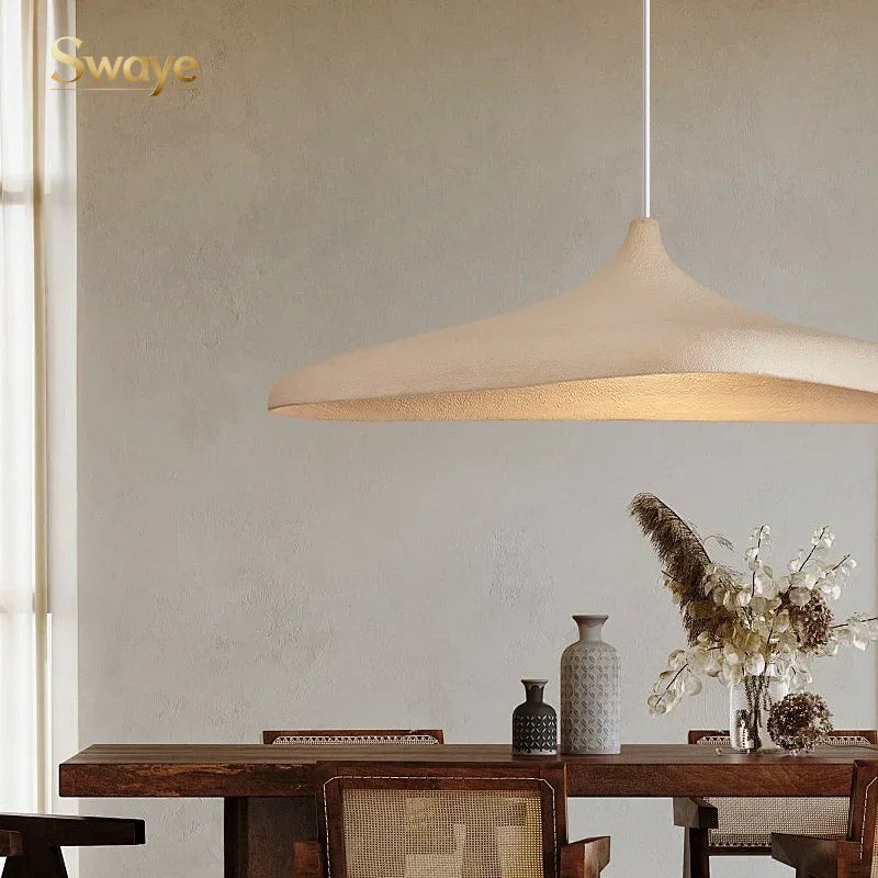 Wabi-Sabi Minimalist Stylish LED Ceiling Chandelier Lamp Design — product photo 4 of 6