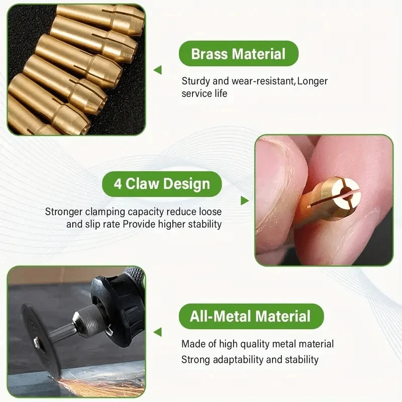 Premium Rotary Tool Chuck Set-Quick Change Drill Adapter — product photo 6 of 6