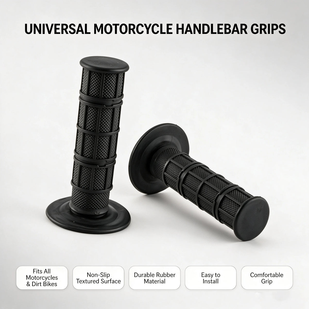 22mm 24mm Universal Motorbike Motorcycle Handlebar Parts Grip — product photo 2 of 6