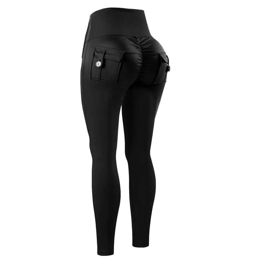 WOSAWE Women Motorcycle Riding Pants High Waist Stretch — product photo 5 of 6