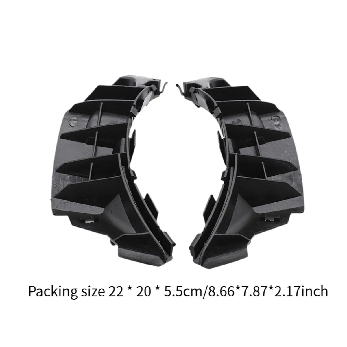 Premium PP Front Bumper Bracket Set Direct Fit — product photo 3 of 6