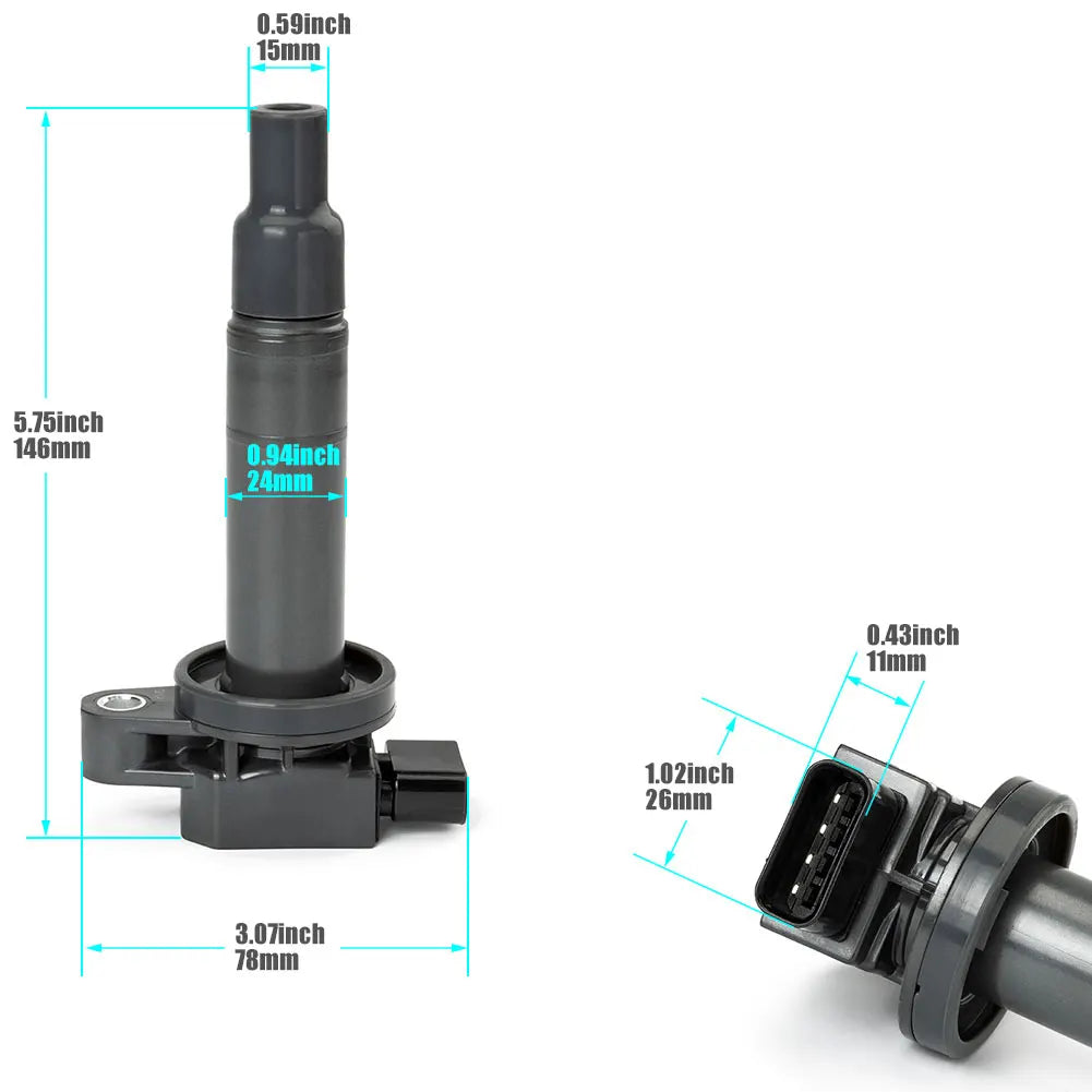 Ignition Coil 90919-02240 for Toyota Corolla Yaris — product photo 6 of 6