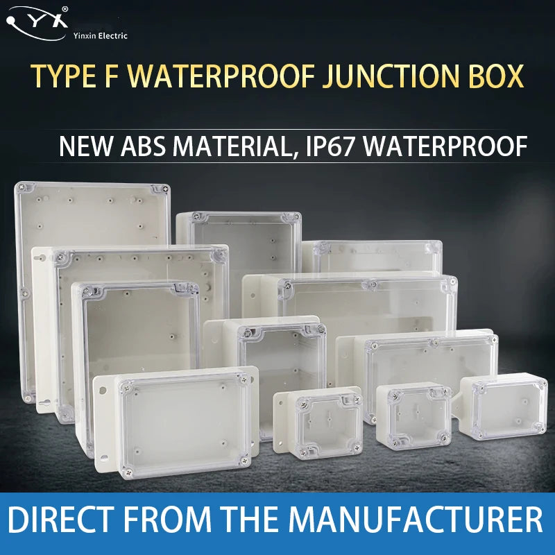 IP66 Electrical Plastic Enclosure ABS Power Junction Box — main product photo