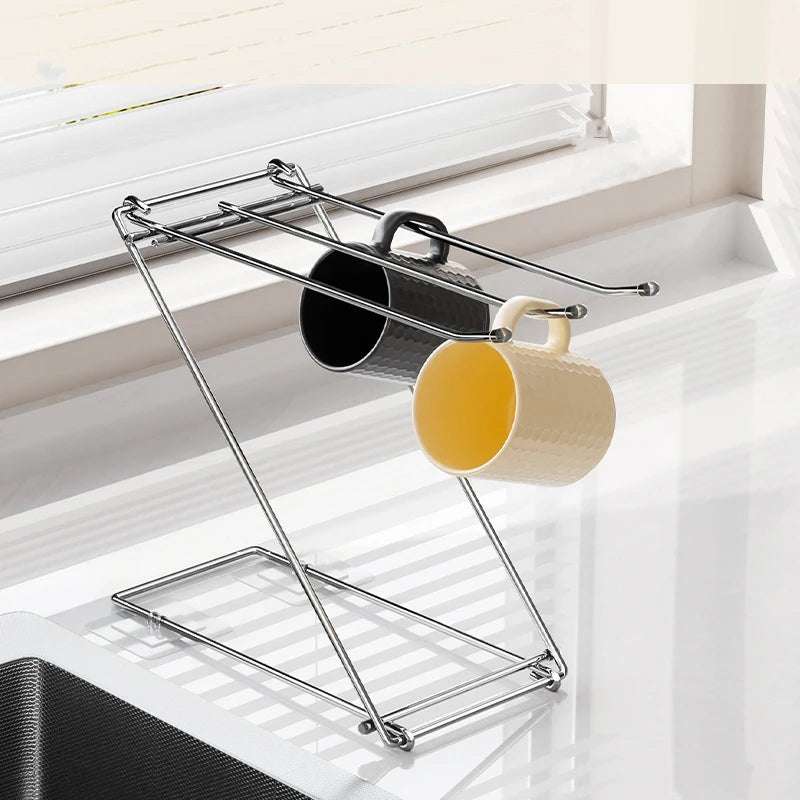 HeMu Foldable Z-shaped Hand Towel Stand — product photo 2 of 5