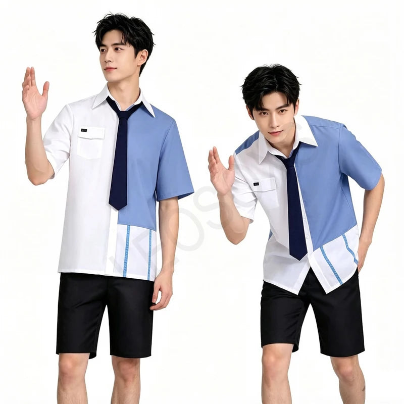 Lu Guang Cosplay Costume Set Men's Anime Summer — main product photo