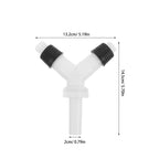 Floor Drain Adapter 3-Way Connector for Washing Machine — product photo 3 of 6