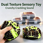 Crispy Squishy Toy Set｜Chocolate Donut Macaron Crunchy Stress — product photo 2 of 6