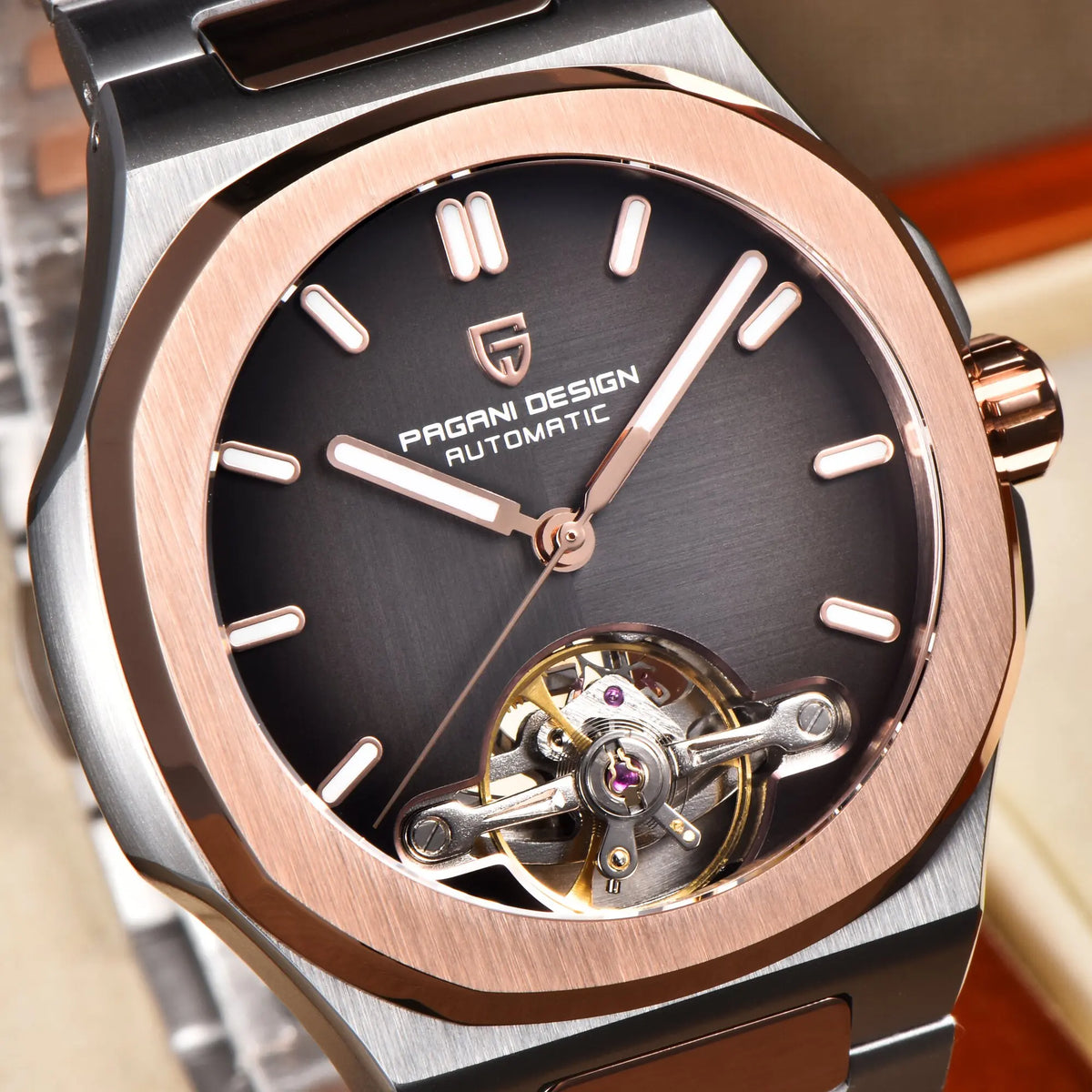 PAGANI DESIGN Mature Manly Charm Mens Mechanical Watches — product photo 5 of 6