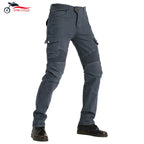 Motorcycle Jeans Men's Casual Workwear Stretch Retro Motorcycle — product photo 3 of 6
