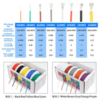 Silicone Wire Mix 5 Colors Boxed Kit 30/28/26/24/22/20/18/16AWG — product photo 3 of 6