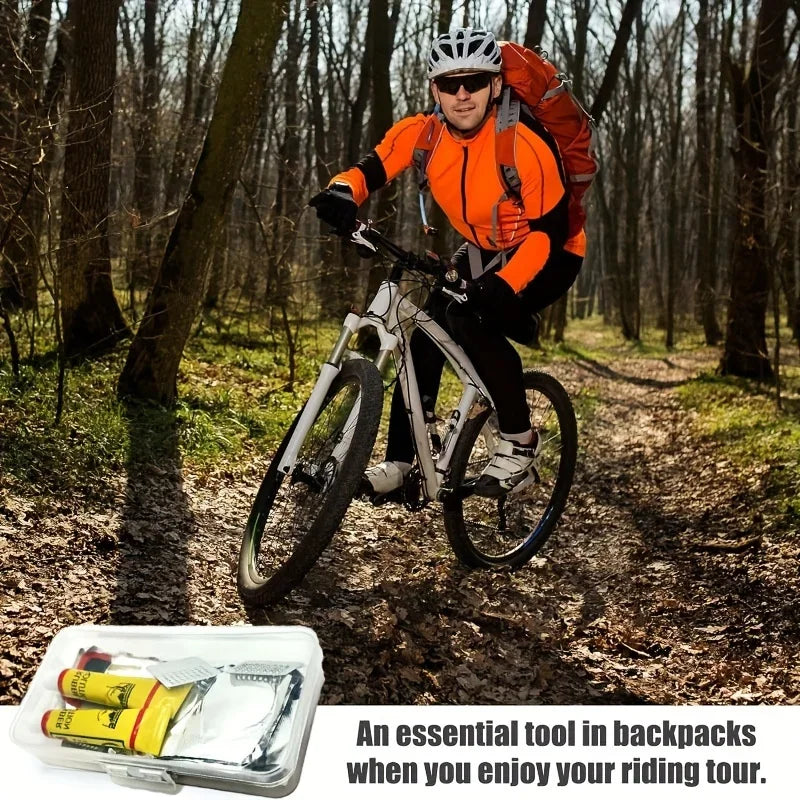Professional Bike Repair Kit Vulcanizing Patch Set for — product photo 5 of 6