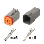 1/5set Deutsch DT Connector 2/3/4/6/8/12 Pin Waterproof Electrical — product photo 5 of 6
