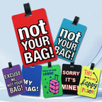 1/7PC Portable Travel Accessories Luggage Travel Tag Silica — main product photo