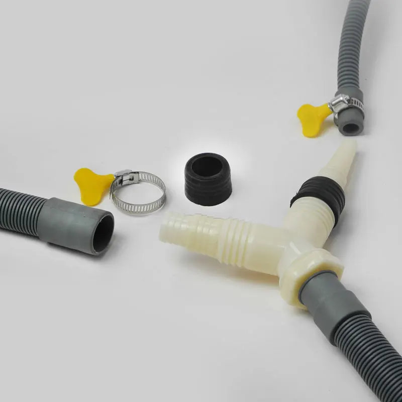 Drainage tee adapter drainage pipe fitting for washing — product photo 3 of 4
