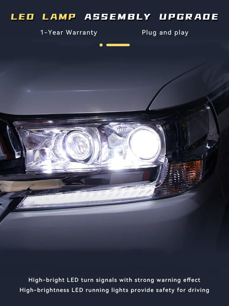 Car Lights For Toyota Land Cruiser 2016-2021 FJ200 — product photo 2 of 6