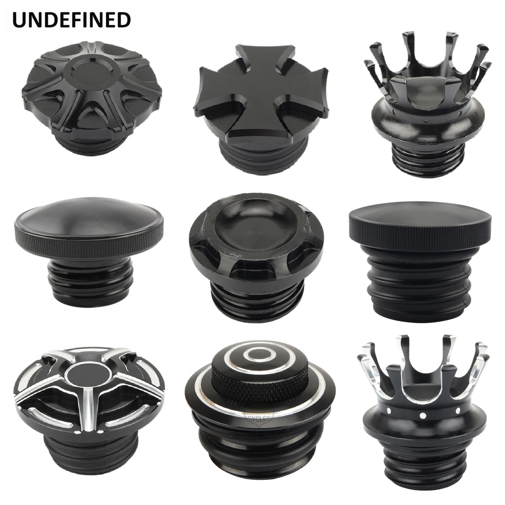 Aluminum Vented Fuel Cap for Harley Sportster XL883 — main product photo