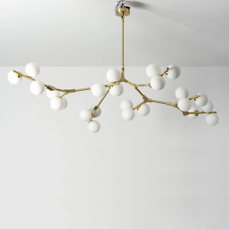 Nordic LED Chandelier 24 Heads Glass Pendant Light — product photo 5 of 6
