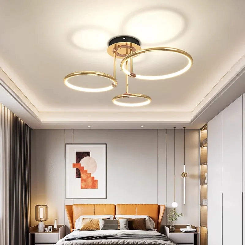 Modern Living room Ring Chandelier Nordic New Design — product photo 4 of 6