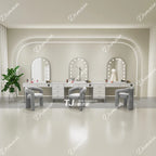 Premium studio professional vanity table with lamp — product photo 4 of 6