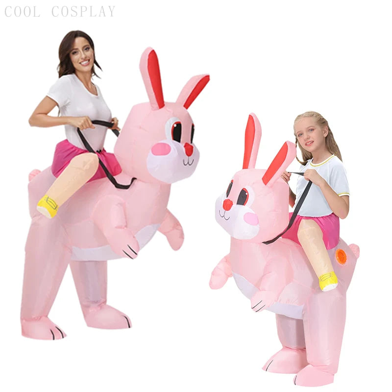 Funny Cute Dinosaur Rabbit Unicorn CosplaySuit Adult Inflatable — product photo 3 of 6