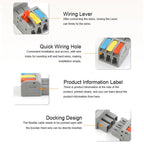 5PCS Male Female Docking Electrical Wire Connector Quick — product photo 4 of 6