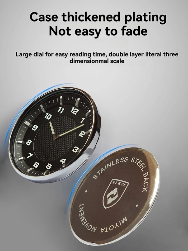 Premium Car Dashboard Clock Creative Car Watch Universal — product photo 4 of 6