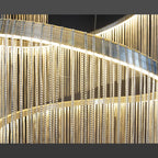 Modern LED Line Lamp Wedding Props Decoration Hall — product photo 6 of 6