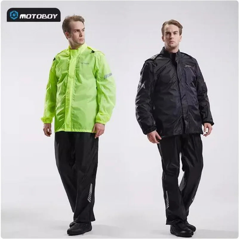 Men's Ultrathin Waterproof Motorcycle Riding Raincoat MOTOBOY Motorbike — product photo 3 of 6