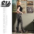 Uglybros Motorcycle Jeans Womens Pantshigh Elastic Motorbike Riding — product photo 2 of 4
