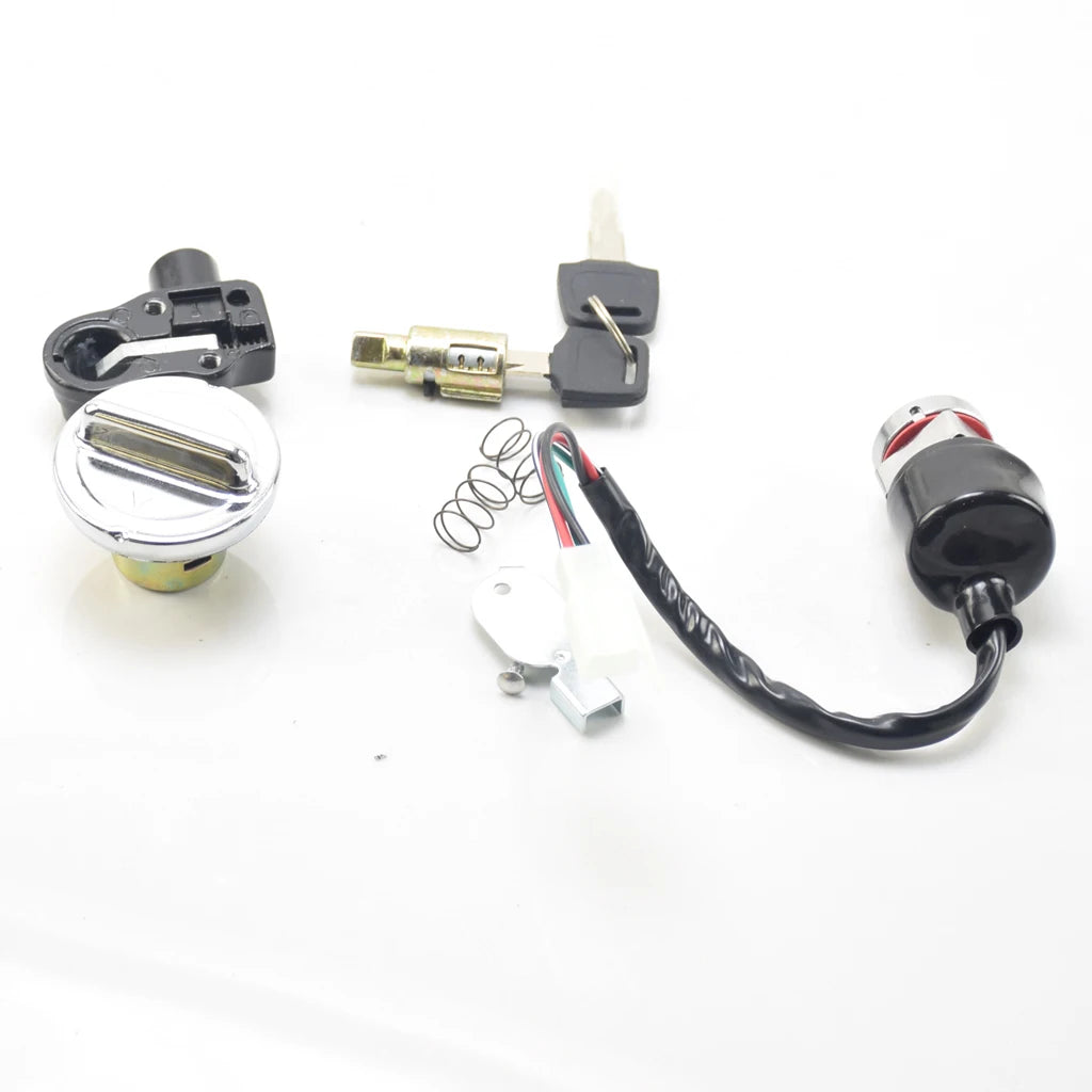Motorcycle Switch Ignition fuel tank Cap Lock key — product photo 4 of 6