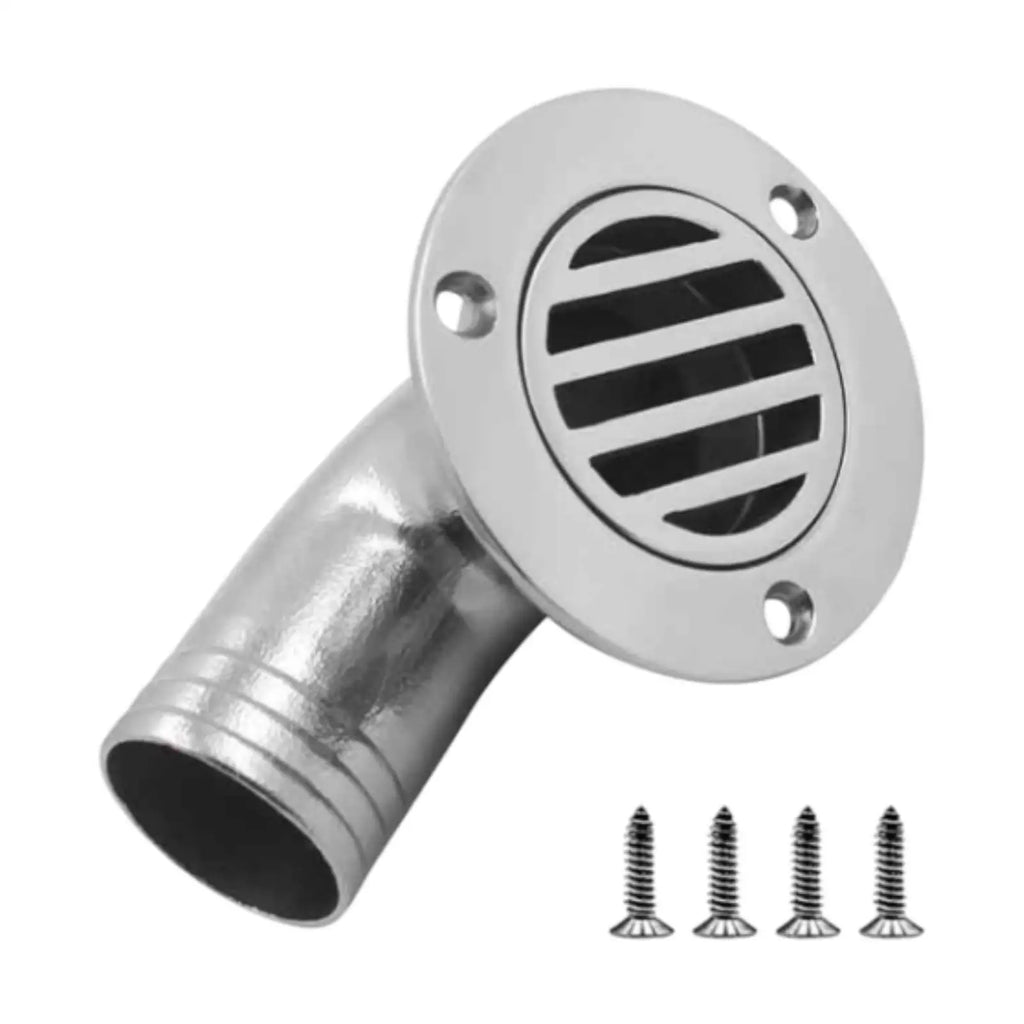 Stainless Steel Boat Floor Drain 90 Degree Marine — product photo 2 of 6