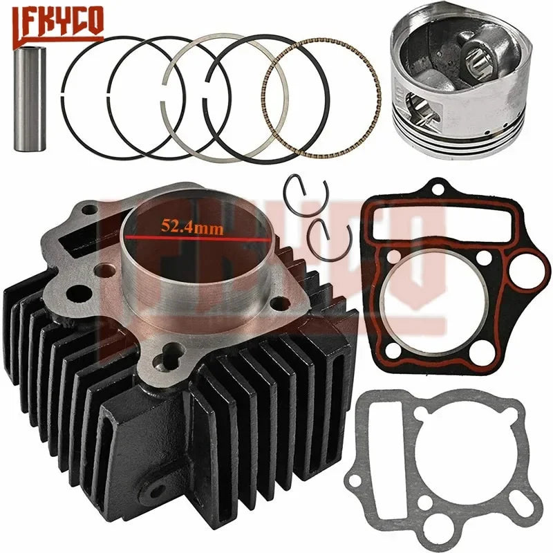 52.4mm 107CC Piston Rings Kit for Honda At110 — main product photo