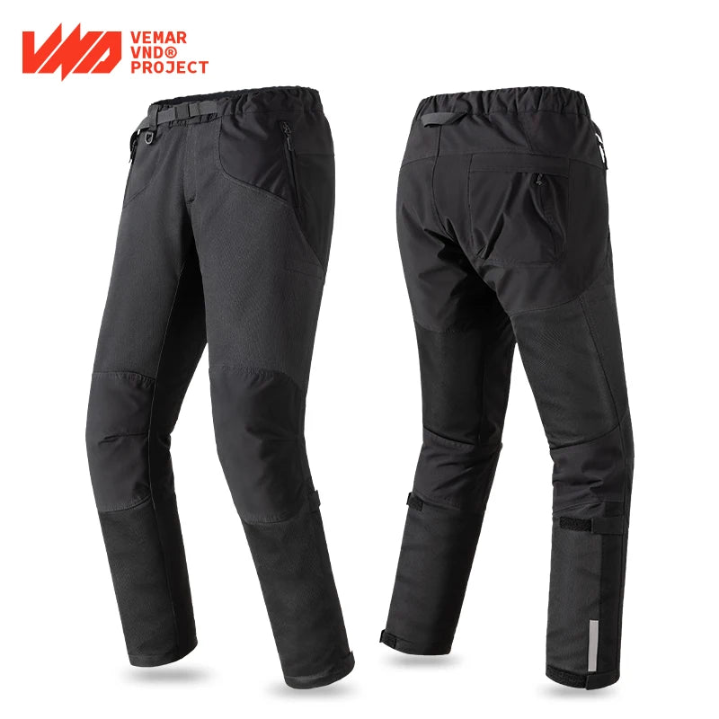 Summer Breathable Mesh Motorcycle Pants Built-in CE2 Knee — product photo 3 of 6