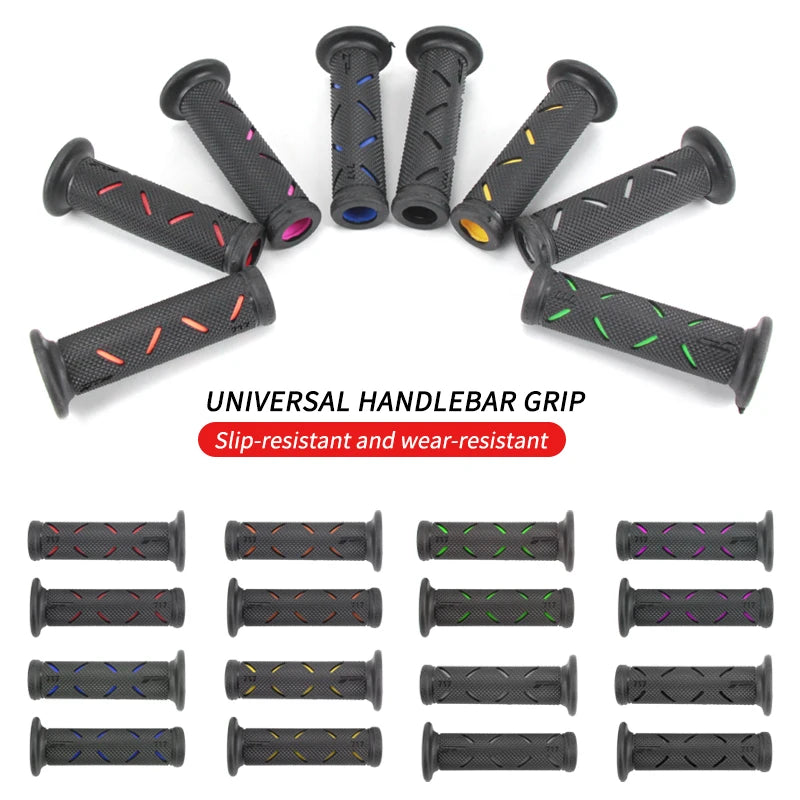 Motorcycles Handlebar Rubber Grips For YAMAHA HONDA KTM — product photo 2 of 6