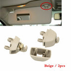 2PCS/Set Sun Visor Hook Clips Replacement Clips Fits — product photo 4 of 6