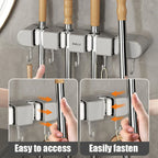 Mop Holder Broom Stand Wall Mounted Mop Support — product photo 5 of 6