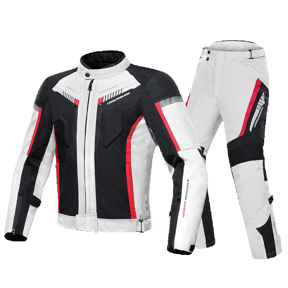 HEROBIKER Waterproof Motorcycle Jacket Men Racing Moto Jacket — main product photo