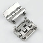 Polished Stainless Steel Industrial Hinge For Machine Enclosure — product photo 3 of 6