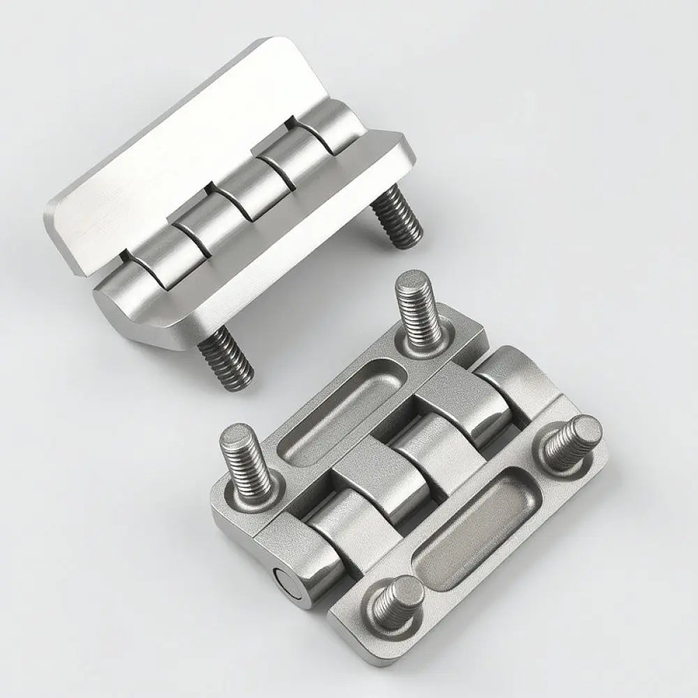 Polished Stainless Steel Industrial Hinge For Machine Enclosure — product photo 3 of 6