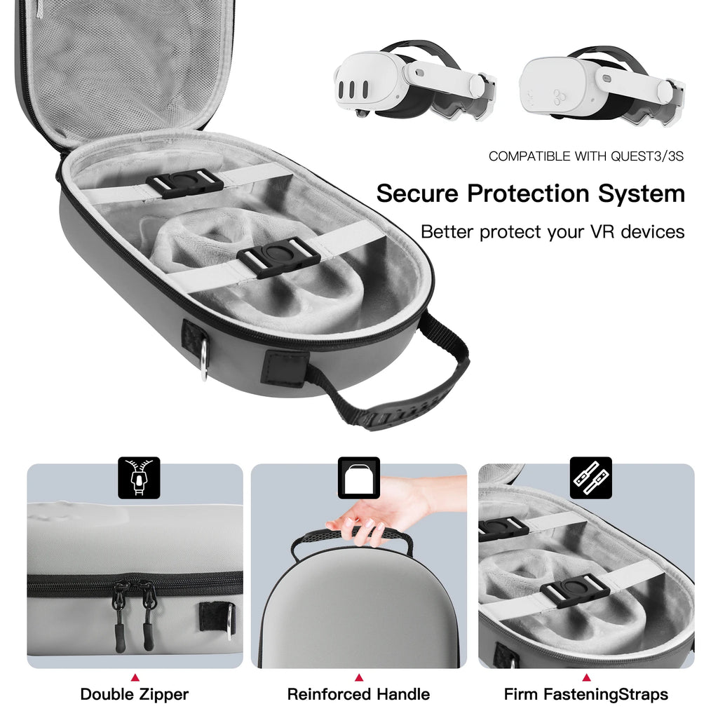 Hard Carrying Case Drop-resistant Portable Storage Bag Travel — product photo 4 of 6