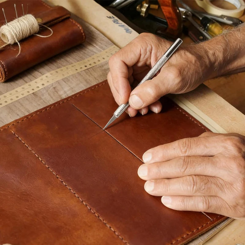 Leather Carving Blades 5/10/20/50/100Pcs SK5 Carbon Steel #11 — product photo 3 of 6