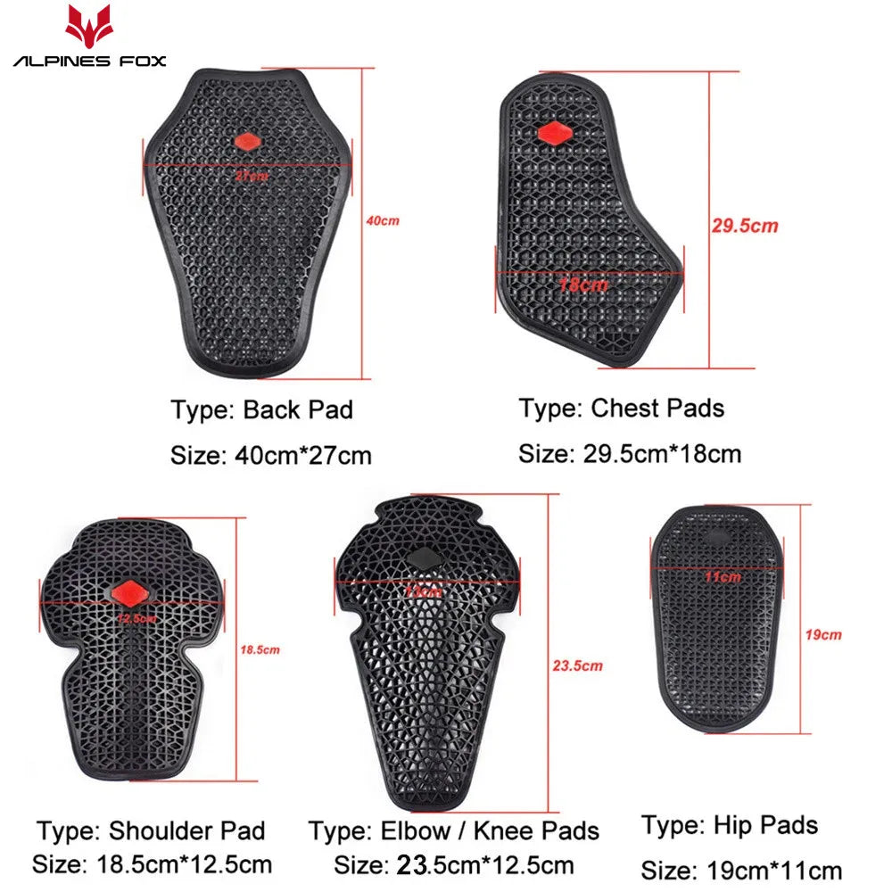 CE Approved Motorcycle Shoulder Elbow Back Protector Pad — product photo 2 of 6