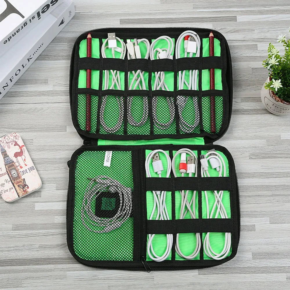 Portable Digital Storage Bag Travel Charger Cable Organizer — product photo 3 of 6