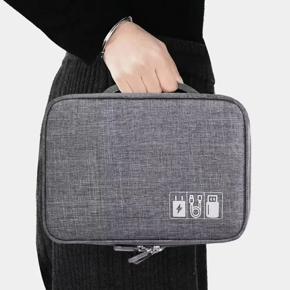 Travel Portable Digital Storage Bag USB Gadget Waterproof — product photo 2 of 6