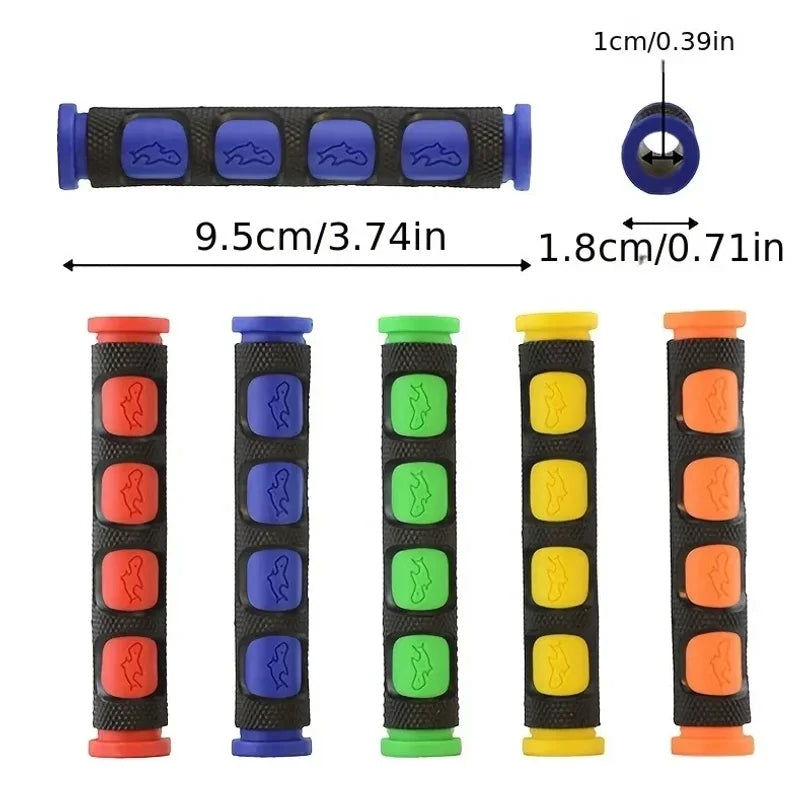 2pcs/set Anti-Slip Bicycle Grips Durable Brake Handle Silicone — product photo 4 of 6